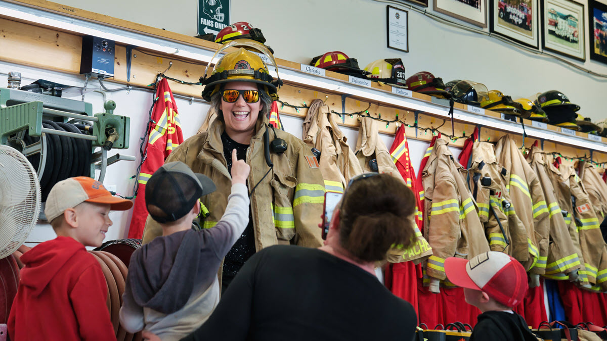 Community event at Fraser Lake Fire Department